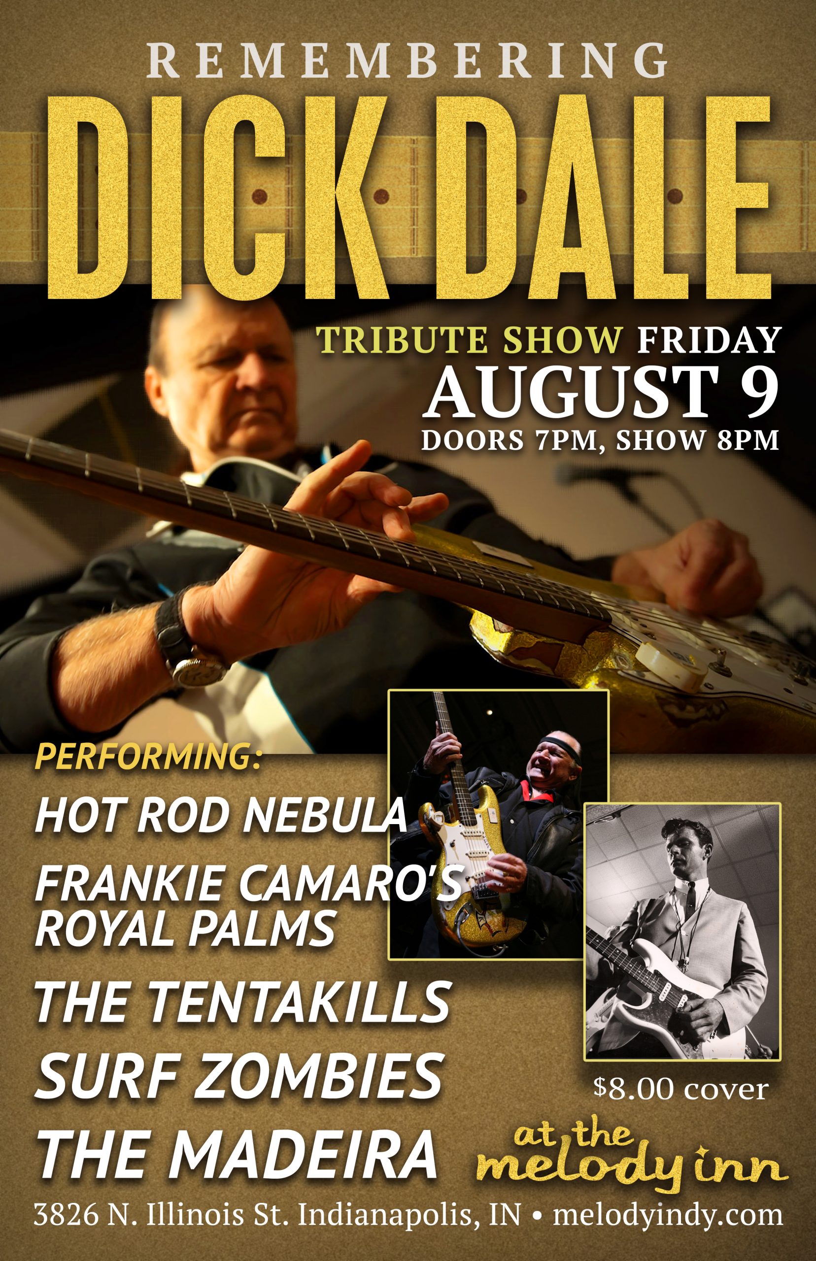 Dick Dale tribute 2019 poster full